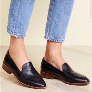 Madewell The Frances Classic Black Loafers 9